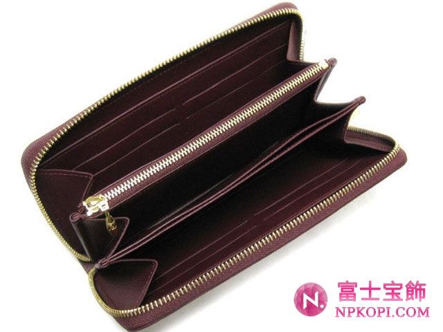 ルイヴィトン コピー財布 ヴェルニ財布 ジッピーウォレットレオパード M91477